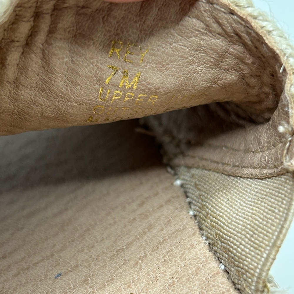 BEACH by Matisse Chunky Espadrille Del Mar Sandal Size 7 M - Picture 4 of 13